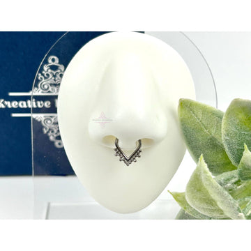 G23 Titanium Septum Ring 16G
